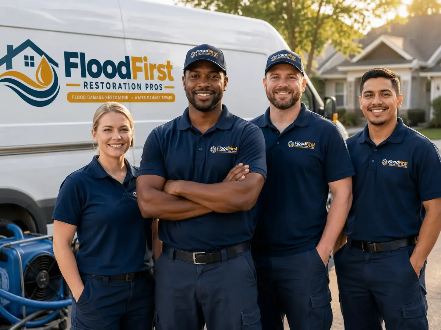 Flood Damage Restoration company in Rescue, CA